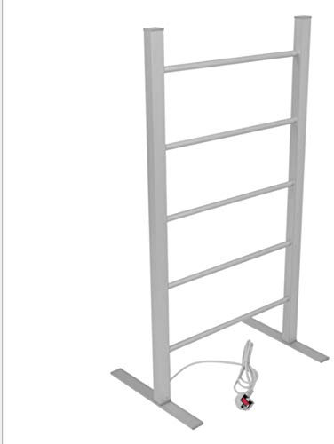 QRXALISA Scaldasalviette Elettrico a Basso consumo energetico, 100 W, Riscaldamento rapido, mensola