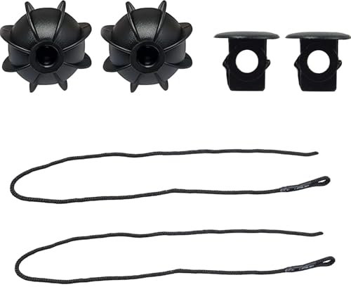 2 unidades de cinta de sujeción para maletero de coche, color negro, para todos los modelos de coche, correas de sujeción universales con 50 cm de longitud, repuesto para cubierta de maletero con