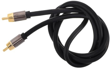 KOMBIUDA Cavo Segnale Audio Coassiale Ottico Cavo Adattatore Patch Convertitore Per Dispositivi Audio Video Trasmissione Chiara E Stabile