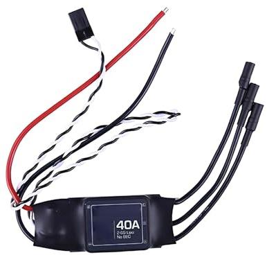 XRotor 40A bürstenloser ESC 2–6S Geschwindigkeitsregler für ferngesteuerte Flugzeugdrohnen, Quadrocopter Zubehör, leichte Komponente