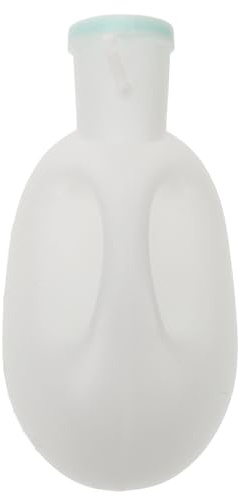 JEWEDECO Orinatoio Portatile Maschile Grande Capacità 2000ml in Plastica Coperchio, Vaso per Orinatoio Uomo Resistente e Facile da Pulire, per Anziani, Viaggi e Uso Ospedaliero