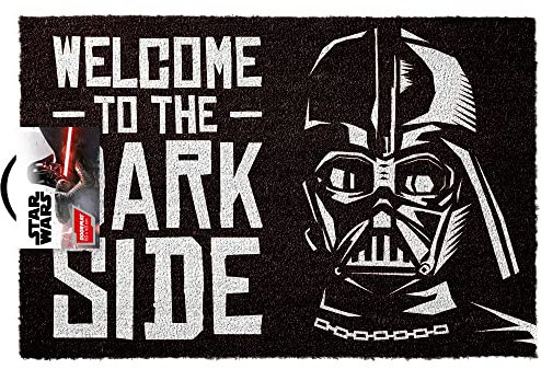 Grupo Erik Felpudo Star Wars DarkBlader - Felpudo Entrada casa Friki : Tapete Entrada casa, Decoracion hogar | Alfombra Exterior de Fibra de Coco Antideslizante e Impermeable (40x60cm)