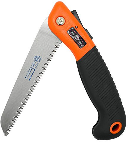 Klappsäge Handsäge Baumsäge Karbonstahl Mehrzweck Astsäge mit Sicherheitsverschluss Holzsäge für Garten, Baum, Outdoor Camping, Jagd