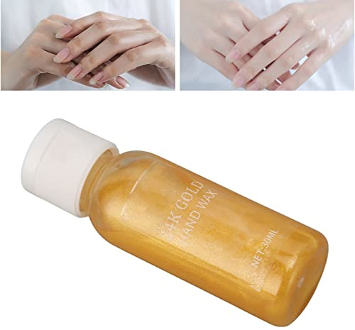 Mascarilla de Cera para Manos Guantes Hidratantes Para Manos Cera Facial para Manos Mascarilla de Miel Oro de 24 Quilates 30 Ml Cuidado Personal de la Piel Hidratante Y Exfoliante Para Manos Secas