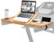 JOSHMAR Treadmill Laptop Desk – Premium Walking Desk Connected with Riser, Cup and Phone Holder. Adjustable Ergonomic Bamboo Treadmill Laptop Holder for Home or Office Workstations.