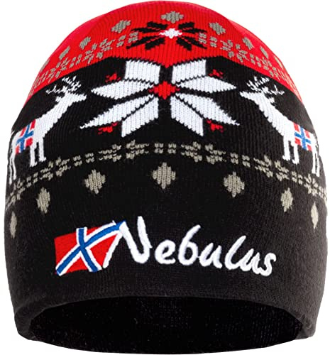 Nebulus Unisex Mütze Infinity, warme, kuschelige Mütze, Beanie im Norweger-Style