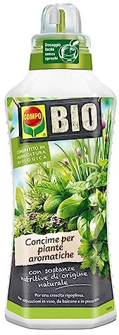 La zappa Concime Biologico per Piante Aromatiche e Peperoncini fertilizzante liquido 0,5 lt