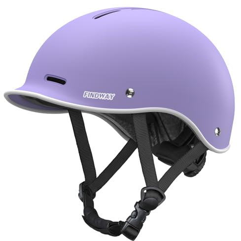 Findway Pro Bike Helmet for Adults,Adjustable Cycling Helmet for Men & Women [Safety Certified] Bicycle Helmet for Commuting, Road Biking, Skating with Adjustable Dial