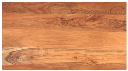 vidaXL Tischplatte 120x50x2,5 cm Rechteckig Massivholz Akazie