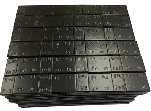 Topseal Tyre Repairs Black Adhesive Wheel Weights 100 x 60g Strips