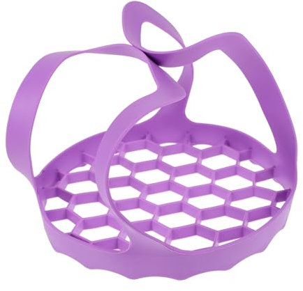 Amosfun Cocedor De Huevos Al Vapor Multifuncional Vaporera De Silicona Cesta Para Verduras
