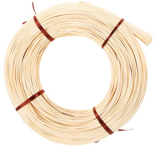 COHEALI Natürliches Rattan-webmaterial 3 0 Mm Rattanrohr Rattan-reparaturset für Korbmöbel-Handwerk