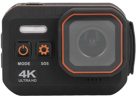 4K 60FPS Professionell Actionkamera Vattentät Dykkamera för Utomhusäventyr
