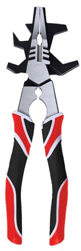 Hugsweet Schneidschweißzangen,Schweißzangen,8-Zoll-Zange aus Kohlenstoffstahl zum Elektroschweißen | Anti-Multifunktionale rutschfeste Komfortgriffe Drahtschneiderzange für Elektrik, Mechanik