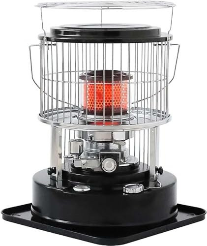 Fornello da campeggio portatile, leggero, 2600 W, riscaldatore non elettrico, efficiente fornello esterno per patio, campeggio, pesca sul ghiaccio, riscaldatore a cherosene