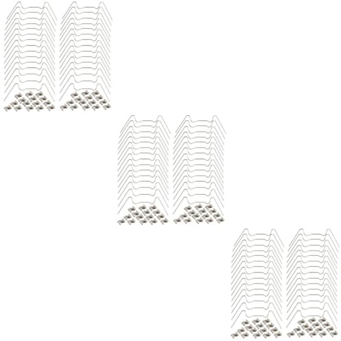 Toyvian 3 Juegos Clip de Fijación de Paneles para Invernadero Inoxidable de Clips W Z para y Cultivos