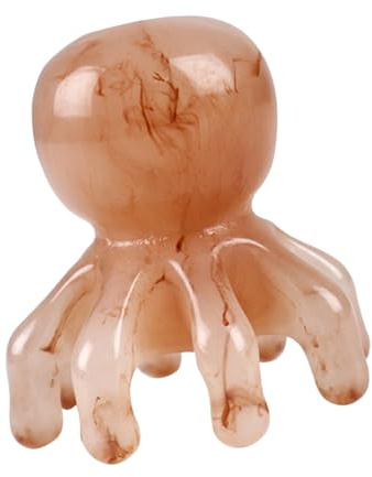 Octopus Massager - Resina Portable Meridian Excavator Beeswax | Strumento di rilassamento del collo della spalla cuoio capelluto del dispositivo di massaggi, spazzola per capelli, spa della testa,