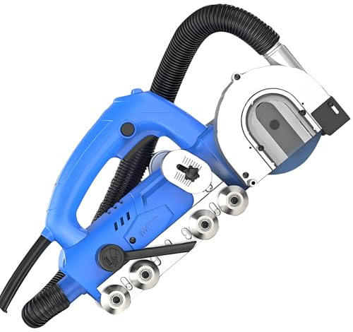 Machine de nettoyage électrique domestique pour joints de carrelage, outil de rainurage, nettoyeur de joints électrique avec système de collecte de poussière intégré, machine de nettoyage de joints