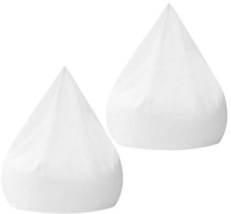 EPIGEIST Fodera Interna per Pouf Sacco Xl 100x120 Cm in Rete Traspirante senza Imbottitura 2 Pezzi per Soggiorno Camera da Letto e Sala Giochi, Sostituzione Resistente e Leggera