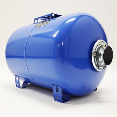 BITUXX® Stahl Membrankessel 100L Druckkessel Hauswasserwerk Kessel inkl Membran 1 Zoll Anschluss max. Druck 8 Bar