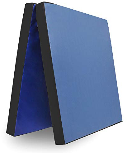 Grevinga® Klappbare Weichbodenmatte | BLAU - SCHWARZ | RG 35 kg/m³