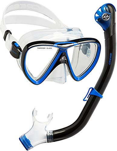 Cressi IKARUS & Orion Dry Combo Clear Black/Blue