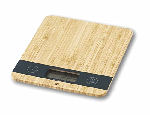 Lacor 61712 - Échelle en bambou, 21'8x18'8x2'1 cm, acier 18/10 | Fabriqué en acier inoxydable de qualité alimentaire; haute résistance à la corrosion et usure quotidienne