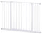 PawHut Dog Gate Pet Safety Gate Stair Barrier Pressure Fit Adjustable 76-82/86-97/101-107 cm, White