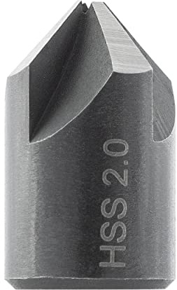 ENT 50502 Aufsteckversenker HSS, Durchmesser (d) 2 mm, D 12 mm, E 90°, GL 25 mm