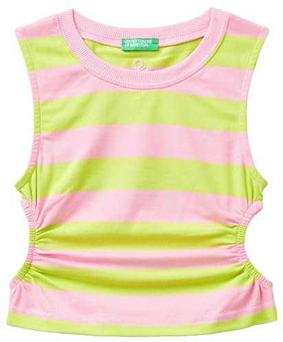 United Colors of Benetton Mädchen Tanktop 34qcch01n Unterhemd, Mehrfarbig, 170 cm