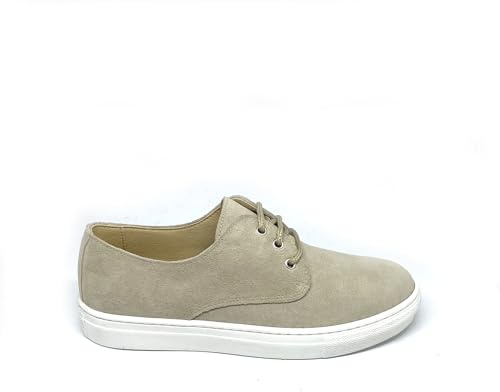Andanines Zapatos niño Ceremonia Dijon con Cordones en Color Crudo Zapatos para comunion Bodas bautizos o para IR arreglado Fabricado es España - 39