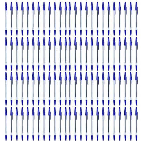 NGCG 12/24/50/100 penne a sfera ricaricabili con ricariche penna a sfera blu/nero/rossore inchiostri strumento di scrittura per insegnanti
