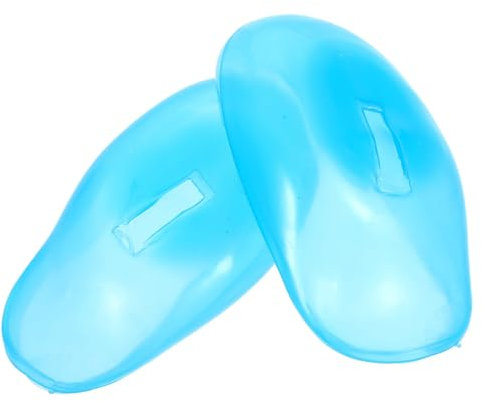 FOMIYES 3 Paare Ohr blaues Haarfärbemittel Gehörschutzkappe Gehörschutzschilde blauer haartoner Werkzeuge zum Färben von Haaren gehörschutzstöpsel Shampoo für Haarfarbe Salon Gehörschutz