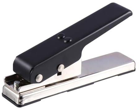 VICASKY DIY Gitarren-plektrum Lochstanze aus Eisen Werkzeug Einfach zu Bedienen und Tragbar Gitarrenzubehör für Gitarrenliebhaber