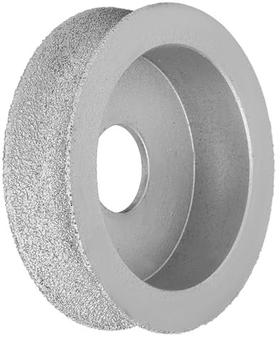 Mola Diamantata Brasata 7,3 Cm per Vetro Ceramico, Maggiore Durata, Affilata e Resistente All'usura, Sia per Uso a Secco Che a Umido, Adatta per Smerigliatrice Angolare, (Mola