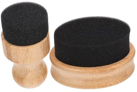 Veemoon 2pcs Oil Wax Applicator for Cutting Board Care Kitchen Tools Mineral Oil Applicator Treatment