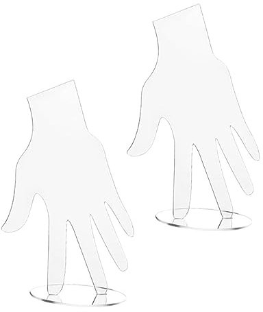 SOLUSTRE 2stücke Schmuckhalter Aus Acryl Ringhalter Und Armbandständer Transparenter Schmuckorganisierer Mit Flachem Boden Für Sichere Aufbewahrung Von Schmuck