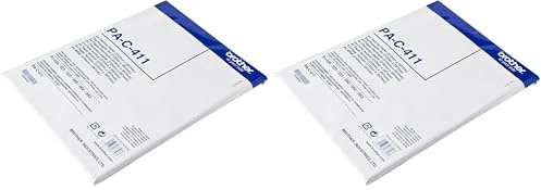 Brother 100B PA-C-411 Thermopapier (A4, 100 Blatt) (Packung mit 2)
