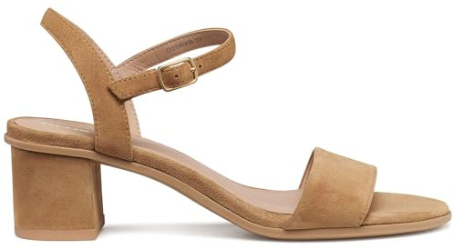 Geox Sandalo da donna D AURELY 50 B, cognac, 37 EU