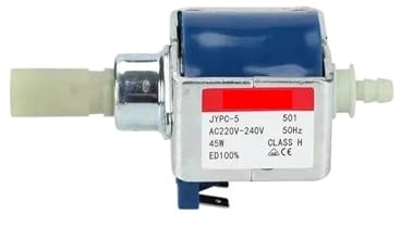 HWVSRKCO Elektromagnetische Wasserpumpe Hochdruck-Kaffeemaschinenreiniger Heißeisen Selbstansaugende Pumpe, Kompatibel mit Jiayin, JYPC-5 AC 220 V - 240 V 9 bar 45 W(JYPC-5)