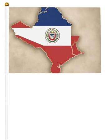 Bandera de Paraguay map02 - Poste de bandera portátil para decoración de eventos, uso versátil, actividades grupales
