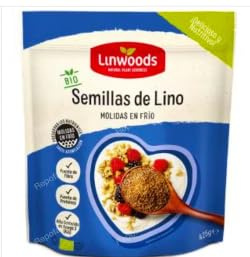 Semillas de Lino Molidas en Frío, Sin Gluten, 425g