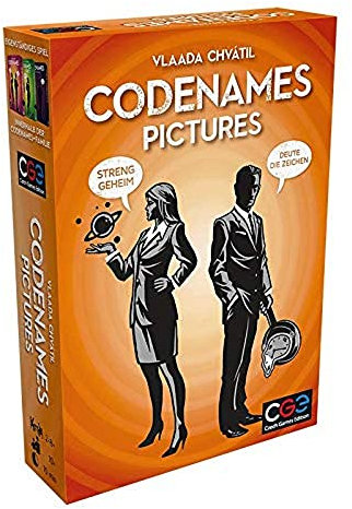 Czech Games Edition Codenames Pictures, Grundspiel, Familienspiel, Deutsch, CZ040, Mehrfarbig