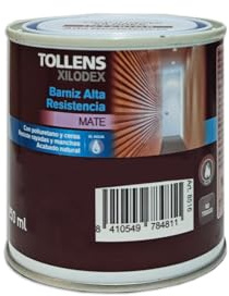 Barniz Alta Resistencia Al Agua Mate Interior 250 Ml (Caoba Clásica 506)