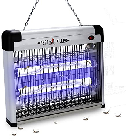 Randaco Anti-Mückenlampe Insektenvernichter Elektrische, 12W UV-Licht Insektenfalle Mückenschutz, Fliegenfalle Keine Giftigen Chemikalien für Schlafzimmer, Badezimmer, Kinderzimmer