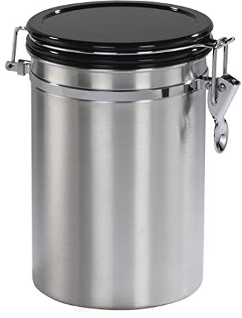 Xavax Barattolo per caffè in acciaio inox, 1000 g, colore: argento