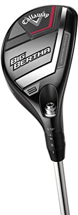 Callaway CG Hy Big Bertha 23 Golfs-Hybrides-Clubs pour Hommes, Noir/Rouge