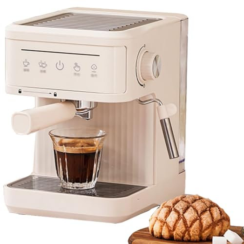Macchina Per Caffè Espresso Da 850 W, Macchina Per Caffè Espresso Semiautomatica Con Pompa Da 20 Bar Con Montalatte, Macchina Per Latte/cappuccino Compatta, Macchina Da Caffè Professionale Per Casa
