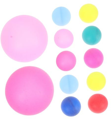Toyvian 150stücke Bunte Tischtennisbälle Kunststoffkugeln Multifunktionale Lotteriebälle Für Party Dekoration Spiel Handwerk Und Freizeitaktivitäten