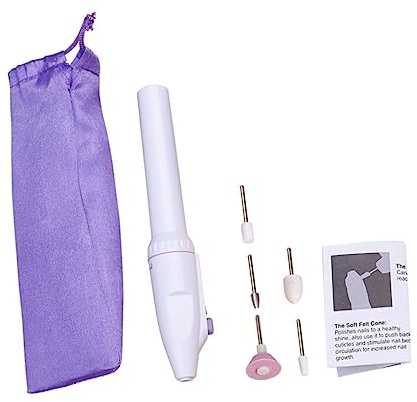 PACKOVE Polisseuse à Ongles Électrique Portable Mini Usb Ergonomique Pour Manucure Professionnelle Et Usage Voyage